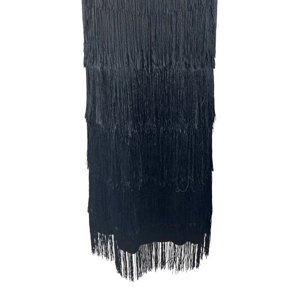 NWOT! L'VOW WOMEN! TOTALLY FRINGED FLAPPER STYLE SHIMMERY, FLUID DRESS! SZ 1X - Picture 4 of 11